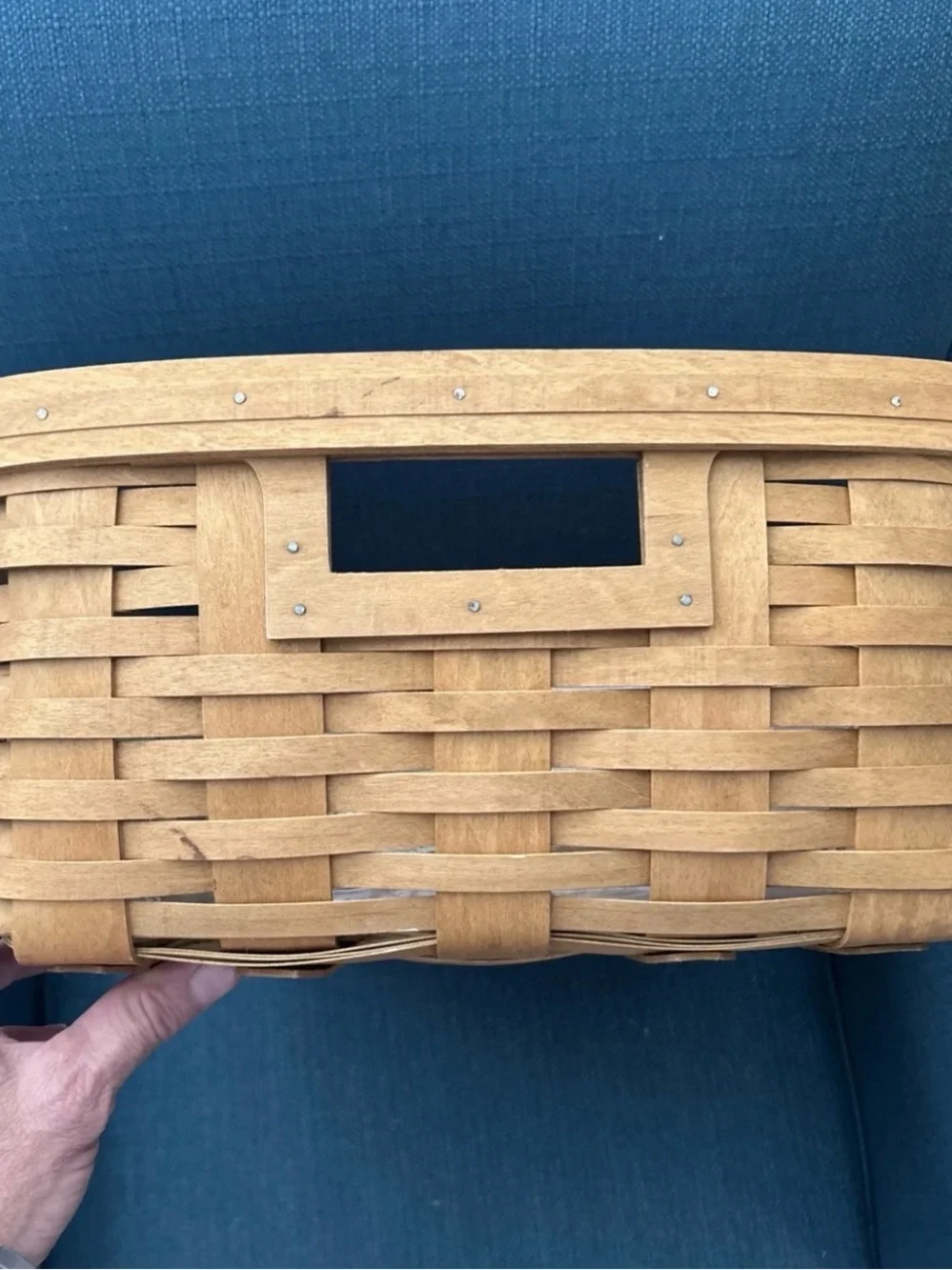Longaberger 2006 Large Storage Solutions Basket And Protector